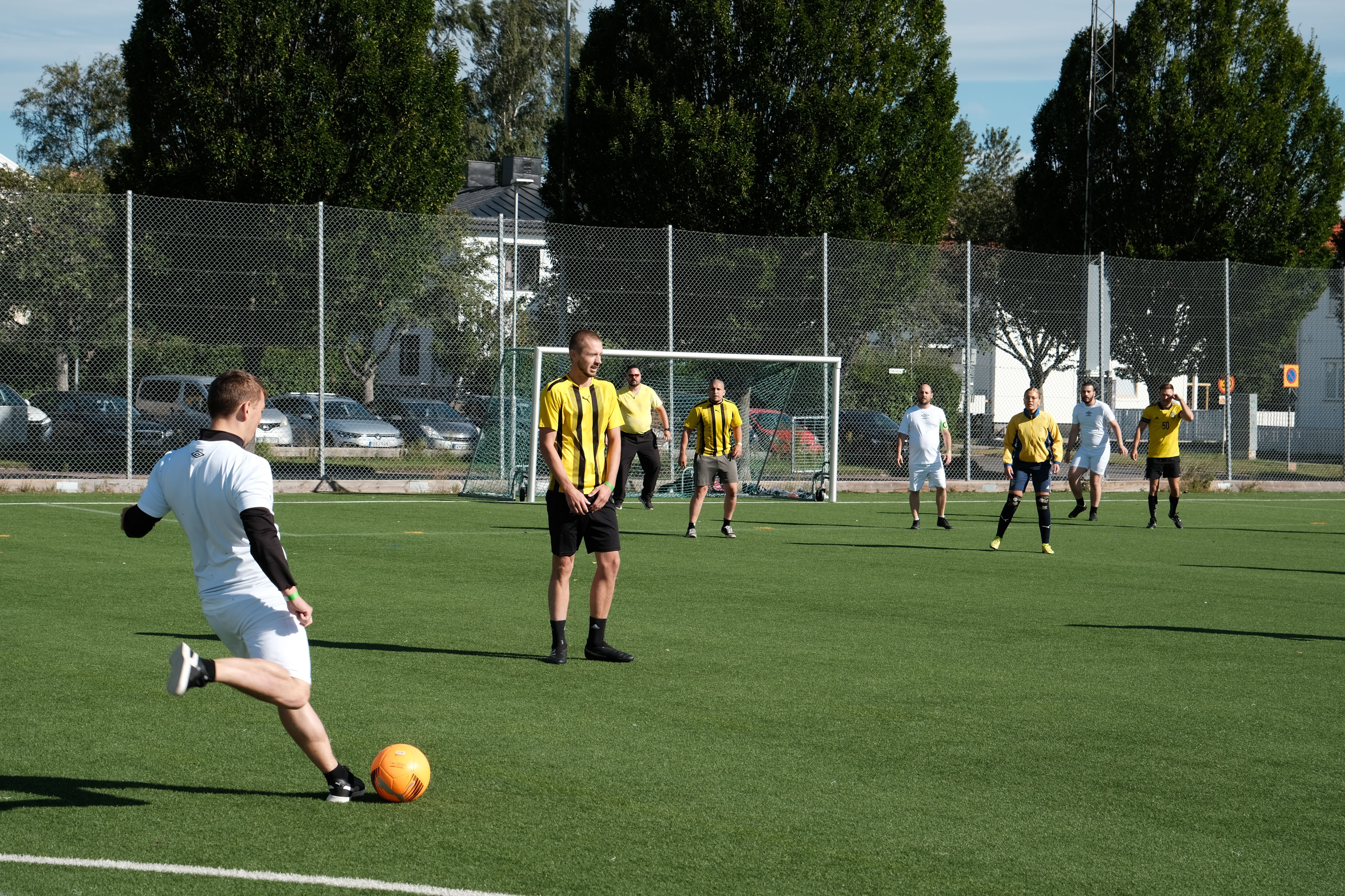Player dribbling